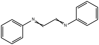 N,N'-1,2-乙二醛二苯胺,30834-75-4,结构式