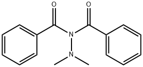 Benzoic acid N-benzoyl-N',N'-dimethyl hydrazide 结构式