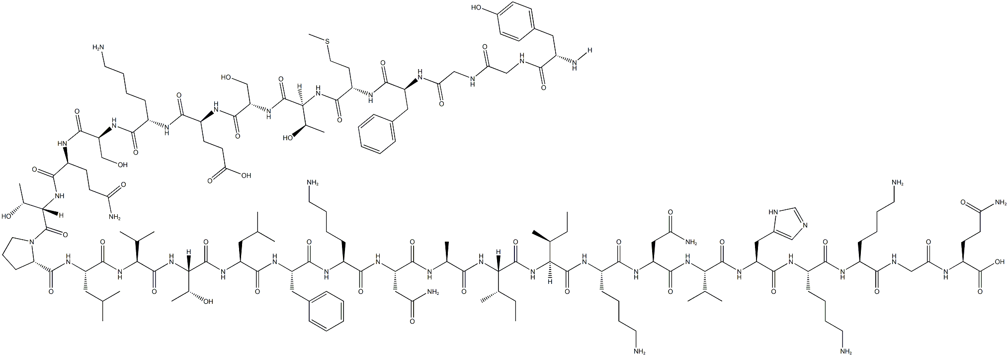 Β-内啡肽,鼠,309246-19-3,结构式