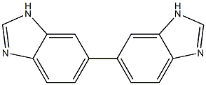 1H,1'H-5,5'-BIBENZO[D]IMIDAZOLE 化学構造式