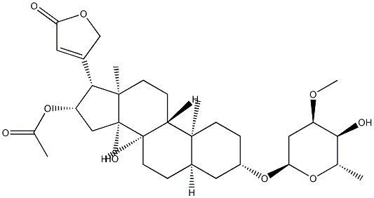 瓦氏清明花苷, 31087-94-2, 结构式