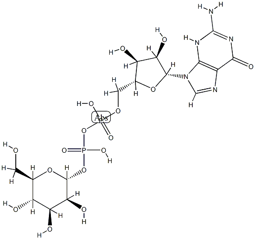 GDP-D-mannose Struktur