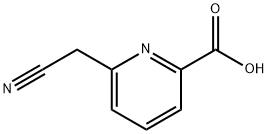 2-Pyridinecarboxylicacid,6-(cyanomethyl)-(9CI) Struktur