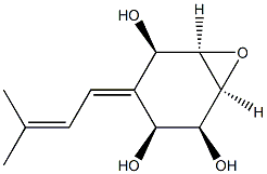 (1S,6R)-4-[(E)-3-Methyl-2-butenylidene]-7-oxabicyclo[4.1.0]heptane-2β,3β,5β-triol|