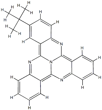 3-(tert-ブチル)トリシクロキナゾリン 化学構造式