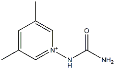 3,5-Dimethyl-1-[[amino(oxylato)methylene]amino]pyridinium|