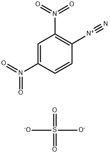 2,4-dinitrobenzenediazonium sulphate (2:1) 结构式