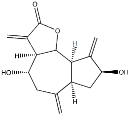 DESACYLCYNAROPICRIN 结构式