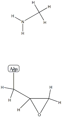 Methylamine-ALPHA-epichlorhydrin condensation product Struktur