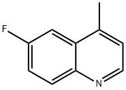 6-氟-4-甲基喹啉, 31598-65-9, 结构式