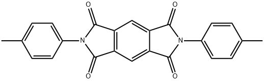 2,6-Di-p-tolylbenzo[1,2-c:4,5-c']dipyrrole-1,3,5,7(2H,6H)-tetrone Struktur