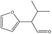α-Isopropyl-2-furanacetaldehyde Struktur