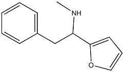 α-Benzyl-N-methylfuran-2-methanamine Struktur