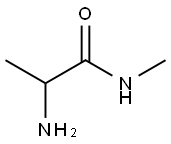 N〜1〜-METHYLALANINAMIDE 化学構造式