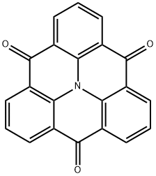 12c-Aza-4H,12H,12cH-dibenzo[cd,mn]pyrene-4,8,12-trione Structure