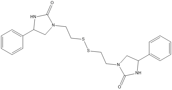 左旋米唑EP杂质E, 32190-36-6, 结构式