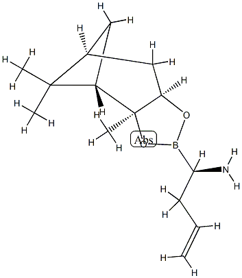 (R)-BoroAlg(+)-Pinanediol Structure