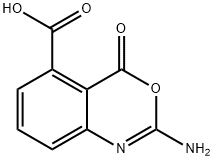 4H-3,1-Benzoxazine-5-carboxylicacid,2-amino-4-oxo-(8CI) Struktur