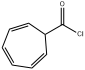2,4,6-Cycloheptatriene-1-carbonyl chloride (6CI,8CI,9CI) 结构式