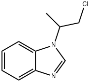 1H-Benzimidazole,1-(2-chloro-1-methylethyl)-(9CI) Struktur