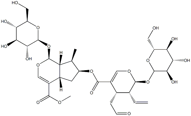 吴茱萸苷, 32455-46-2, 结构式