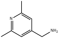 4-Pyridinemethanamine,2,6-dimethyl-(9CI) Struktur