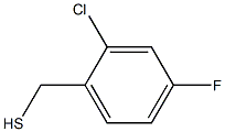 (2-chloro-4-fluorophenyl)methanethiol Structure