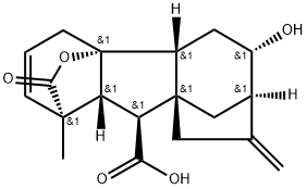 4aα,6α-Dihydroxy-1β-methyl-8-methylenegibba-2-ene-1α,10β-dicarboxylic acid 1,4a-lactone|