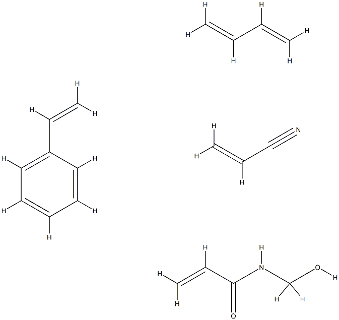 32506-05-1 N-(羟甲基)-2-丙烯酰胺、1,3-丁二烯、乙烯基苯和2-丙烯腈的聚合物