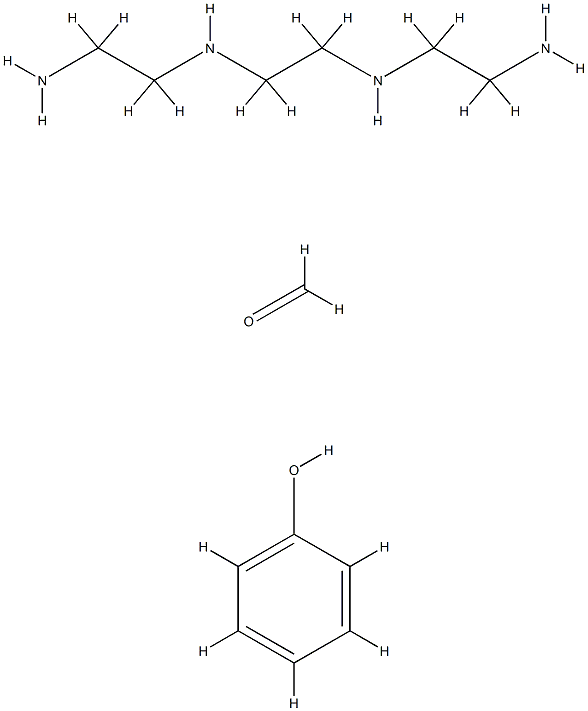 트리에틸렌테트라민, 포름알데하이드, 페놀 중합체