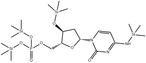 32645-72-0 2'-Deoxy-N-trimethylsilyl-3'-O-trimethylsilylcytidine 5'-phosphoric acid bis(trimethylsilyl) ester