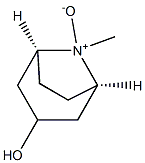 (1β,5β,8-syn)-3α-Hydroxy-8-methyl-8-azabicyclo[3.2.1]octane8-oxide 结构式