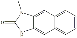 2H-Naphth[2,3-d]imidazol-2-one,1,3-dihydro-1-methyl-(8CI) Struktur