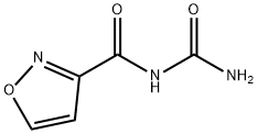 3-Isoxazolecarboxamide,N-(aminocarbonyl)-(9CI) Struktur