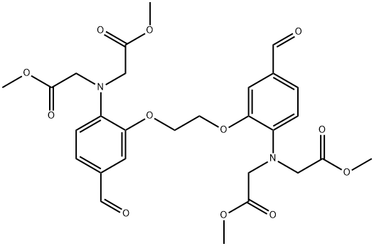 5,5'-Bisformyl-BAPTA, tetramethyl ester Structure