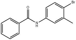 N-(4-bromo-3-methylphenyl)benzamide Structure