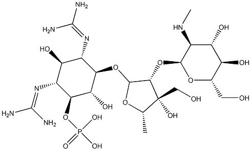 dihydrostreptomycin 6-phosphate Structure