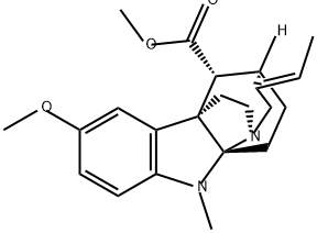 10-Methoxy-1-methyl-2,4(1H)-cyclo-3,4-secoakuammilan-17-oic acid methyl ester Structure