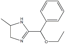 2-(α-エトキシベンジル)-5-メチル-2-イミダゾリン 化学構造式