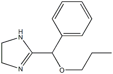 2-(α-Propoxybenzyl)-2-imidazoline 结构式