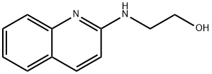 2-(quinolin-2-ylamino)ethan-1-ol 结构式
