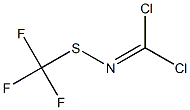 α,α-Dichloro-N-(trifluoromethylthio)methanimine 结构式