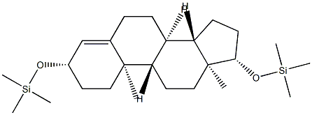3β,17β-Bis(trimethylsilyloxy)androst-4-ene,33283-03-3,结构式
