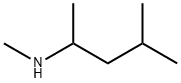 (1,3-ジメチルブチル)メチルアミン 化学構造式