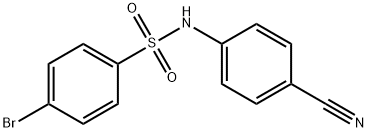 333442-36-7 4-溴-N-(4-氰基苯基)-苯磺酰胺