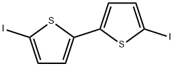5,5'-Diiodo-2,2'-bithiophene Struktur