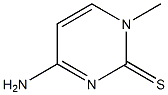 2(1H)-Pyrimidinethione,4-amino-1-methyl-(7CI,8CI,9CI) Struktur
