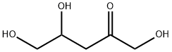 1,4,5-トリヒドロキシペンタン-2-オン 化学構造式