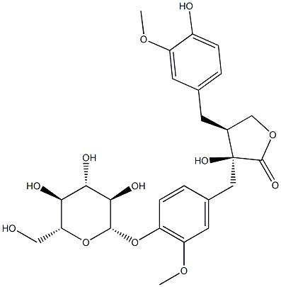 去甲络石苷, 33464-78-7, 结构式