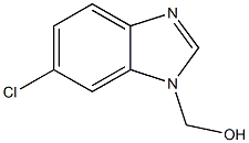 1H-Benzimidazole-1-methanol,6-chloro-(9CI) Structure